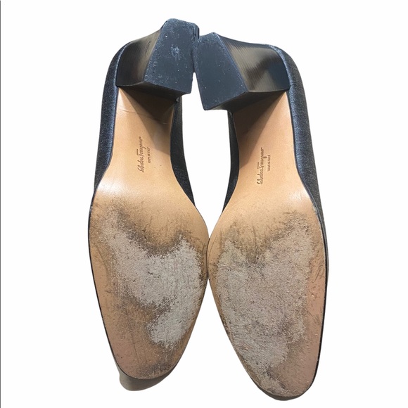 Salvatore Ferragamo Block Heel Pump - Picture 7 of 7
